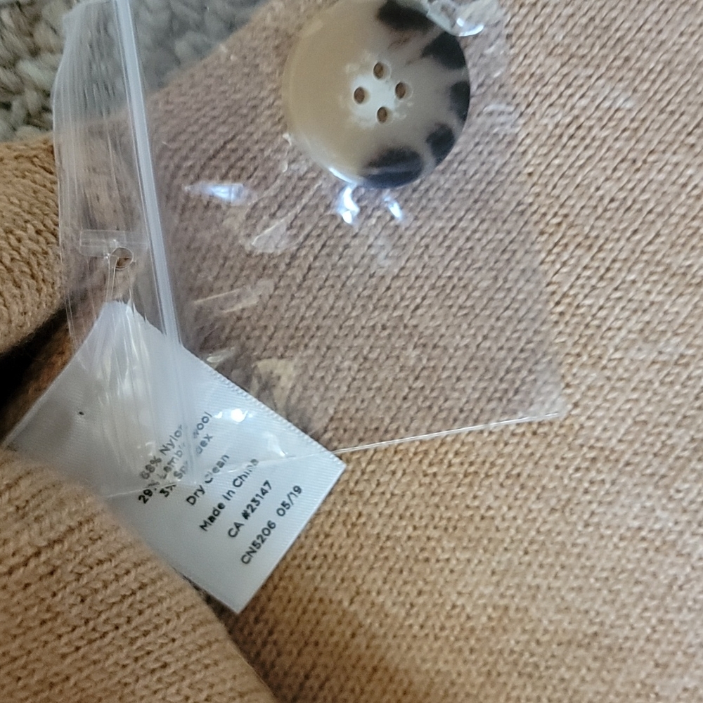 Talbot Wool Blend One Button Cardigan - Picture 5 of 6